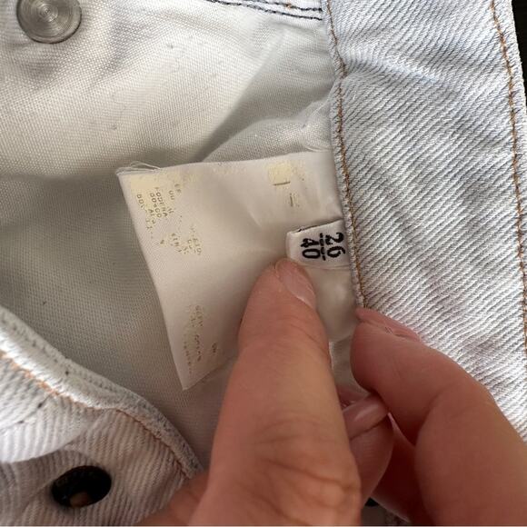 Dolce & Gabbana Womens Size 26 Denim Mini Skirt Light Wash Vintage Y2K VTG HTF - Picture 4 of 10